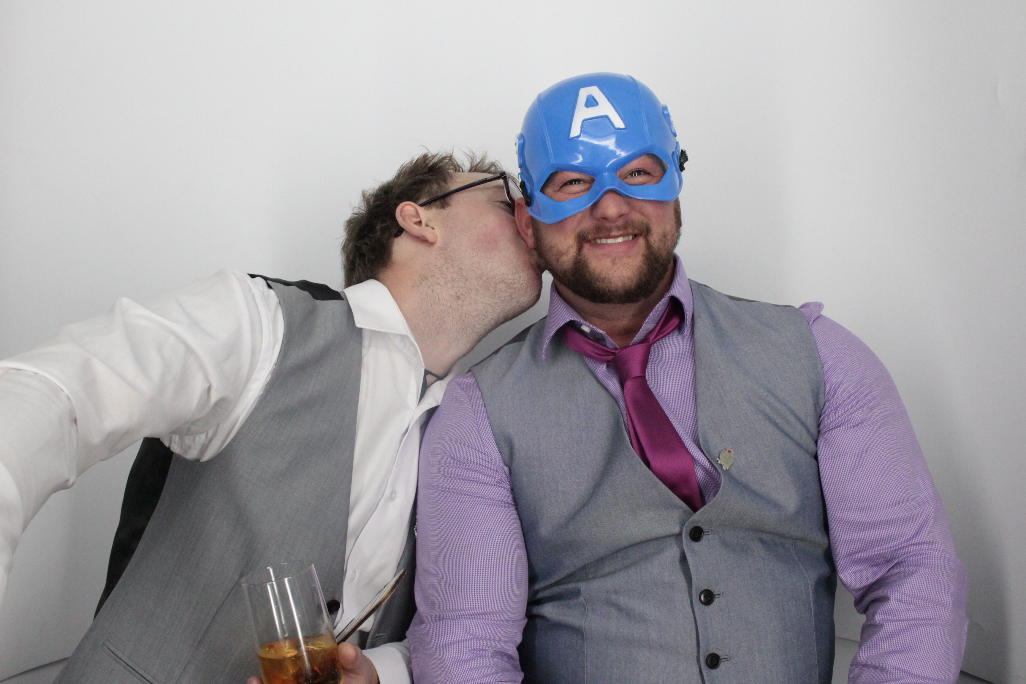 Hannah and Brett's Wedding | View more photos from the event at gallery.myphotoboothexperience.co.uk/u/MyPhotoBoothExperienceLtd/Hannah-and-Bretts-Wedding